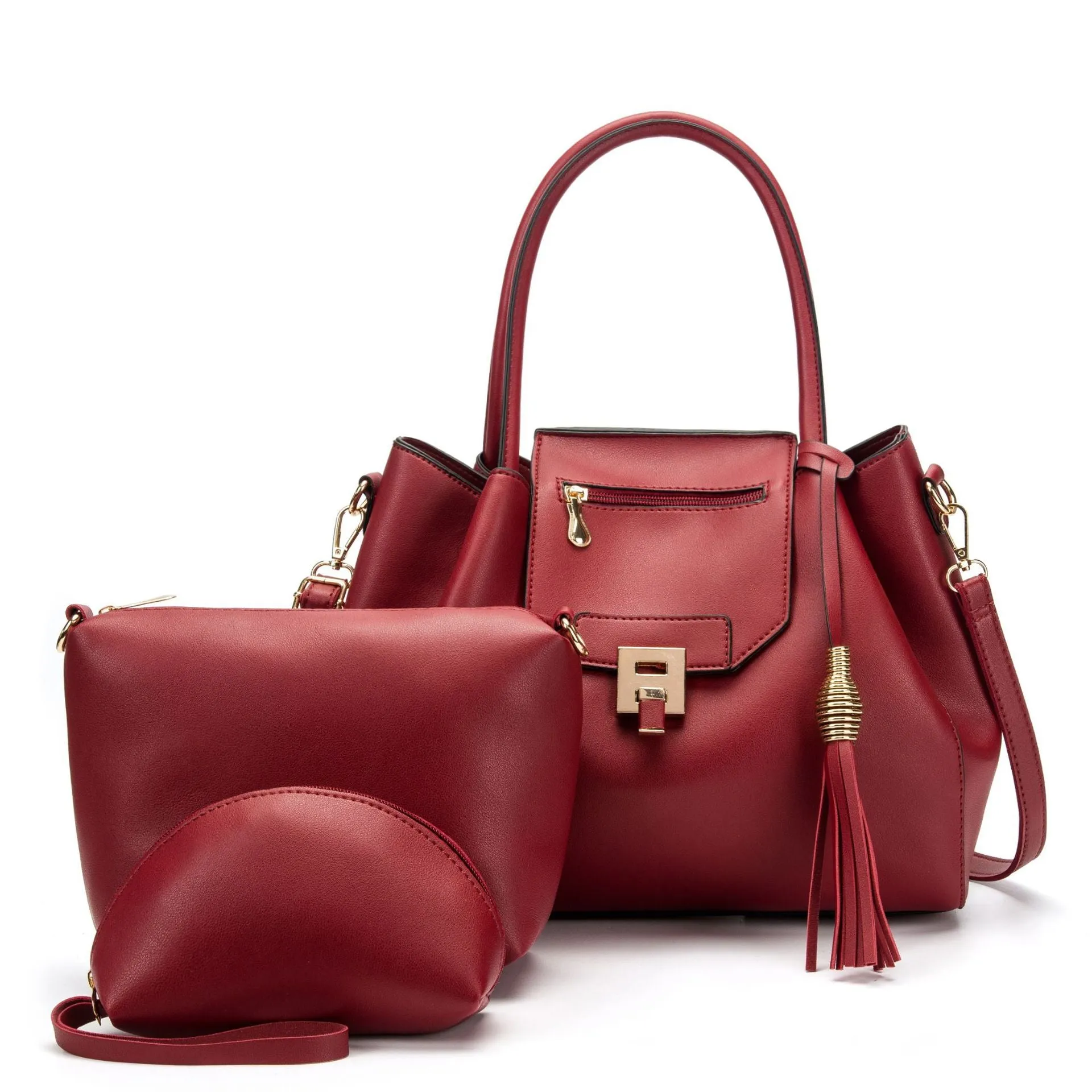 Fashion Two-piece Shoulder Bag Retro Bag