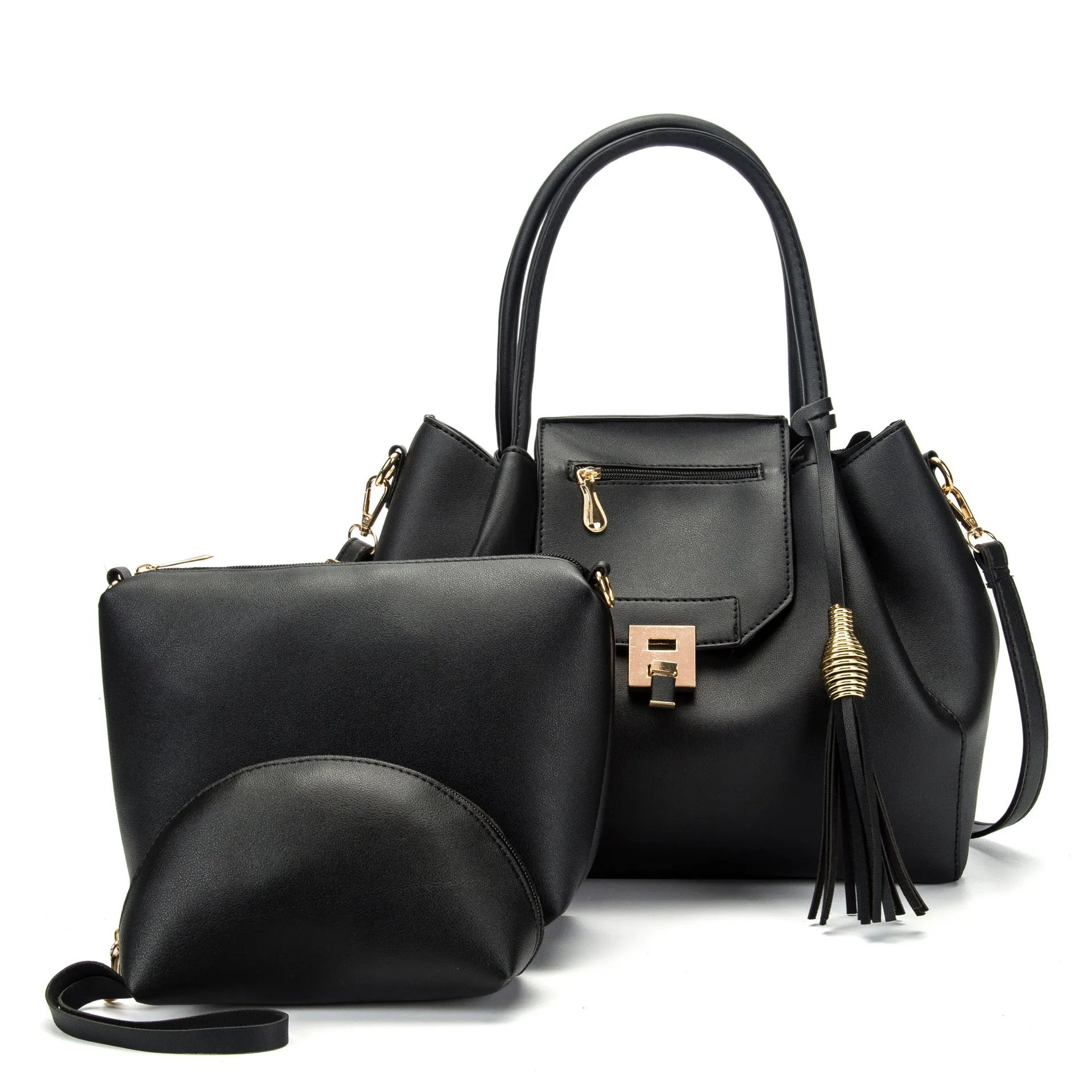 Fashion Two-piece Shoulder Bag Retro Bag