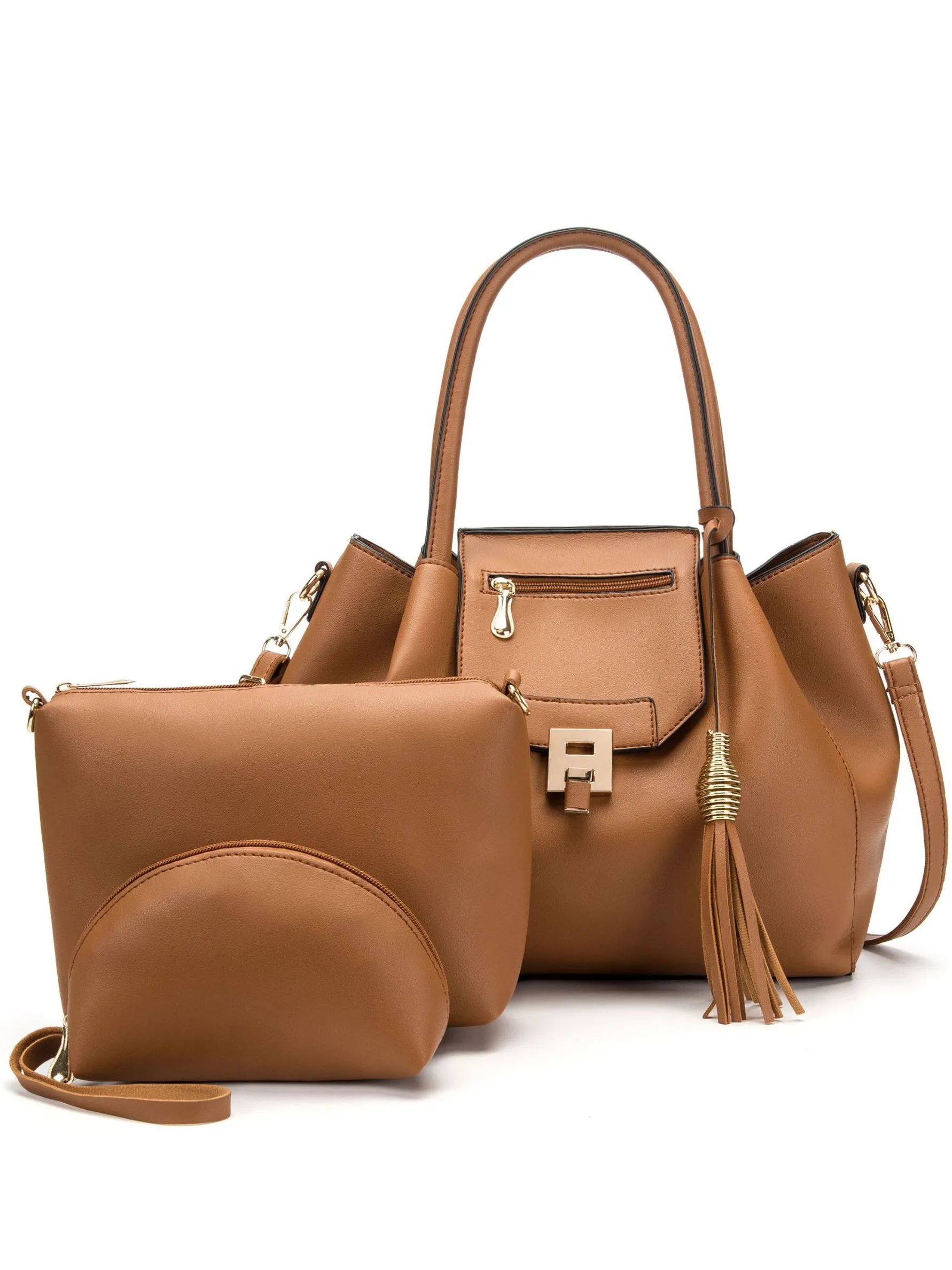 Fashion Two-piece Shoulder Bag Retro Bag