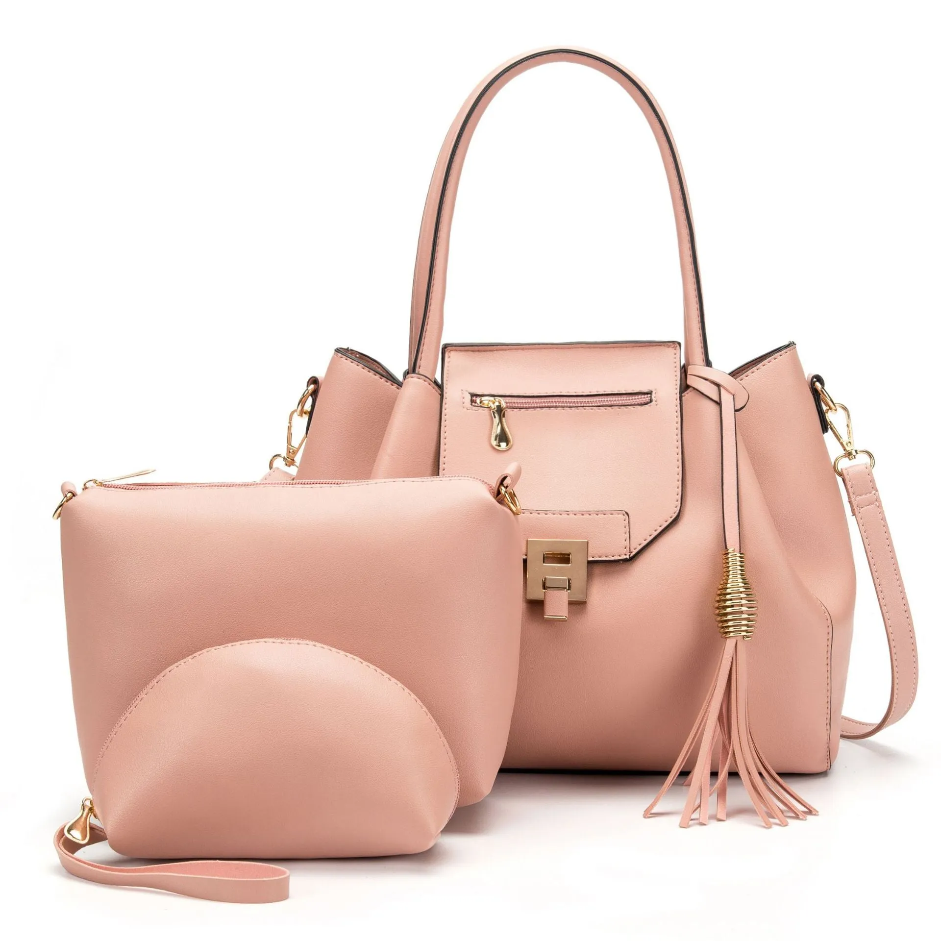 Fashion Two-piece Shoulder Bag Retro Bag