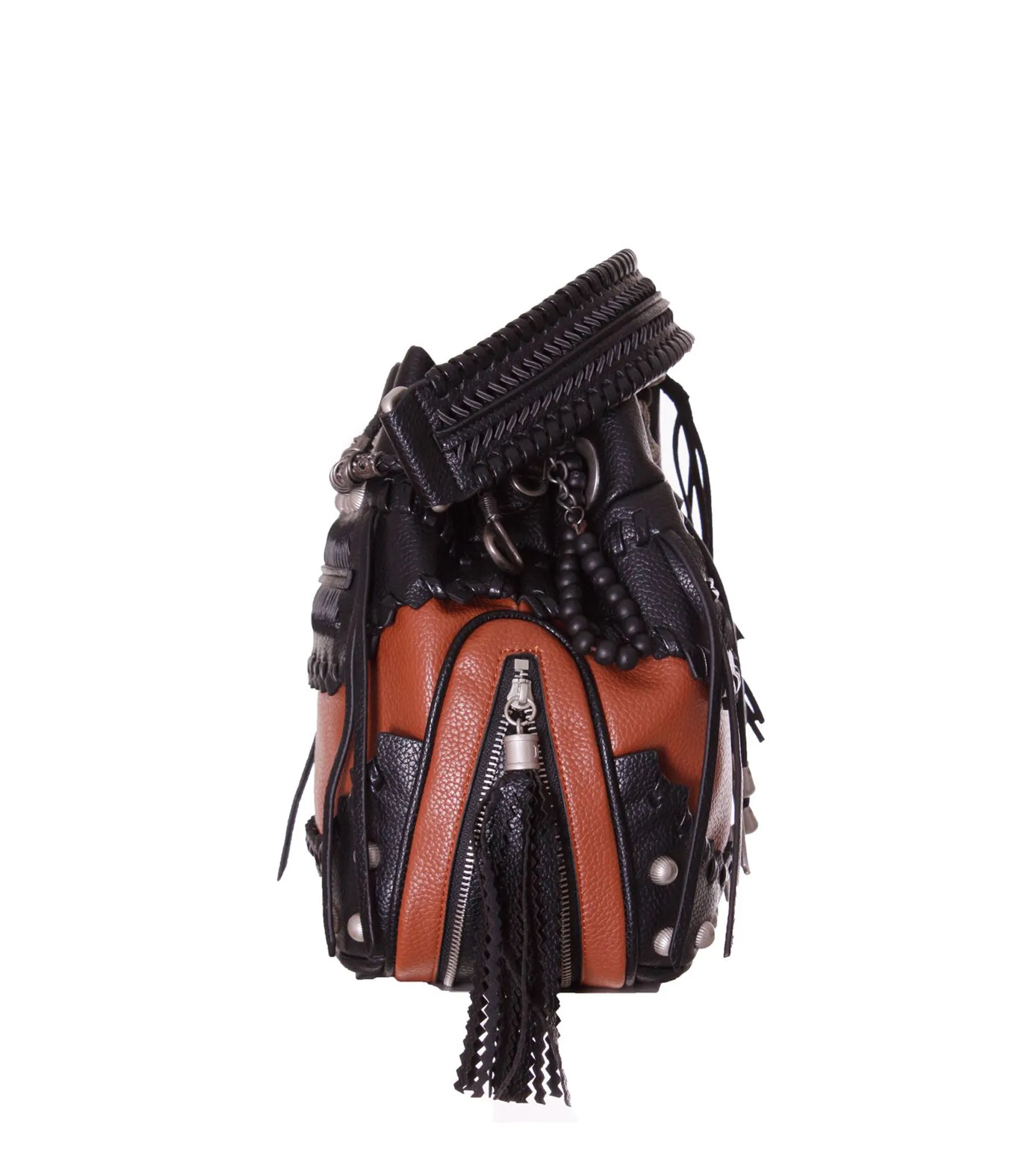 Fishbone Squaw Bucket Bottalato - Combi Cuoio