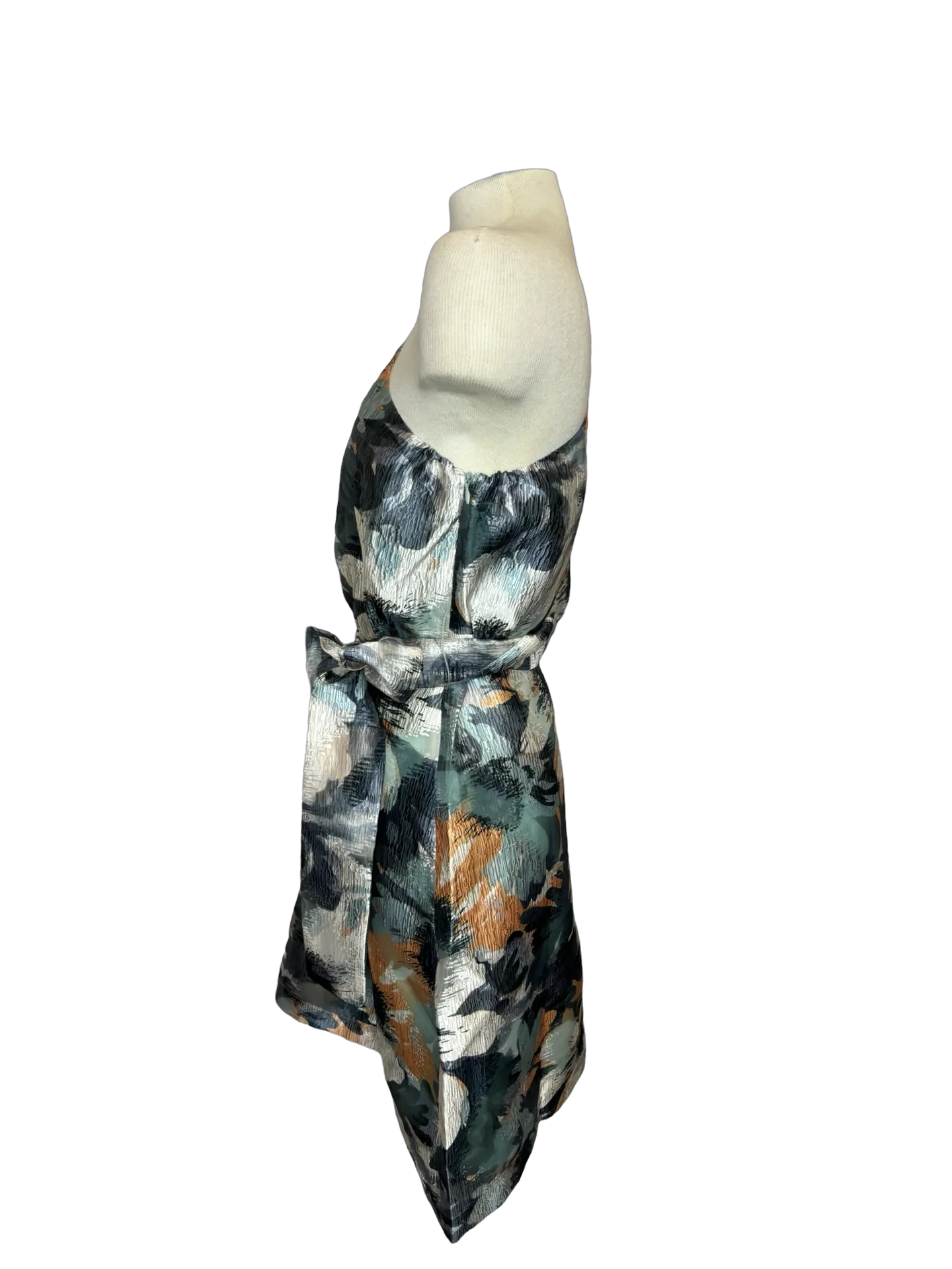 Floral Monet One Shoulder Dress