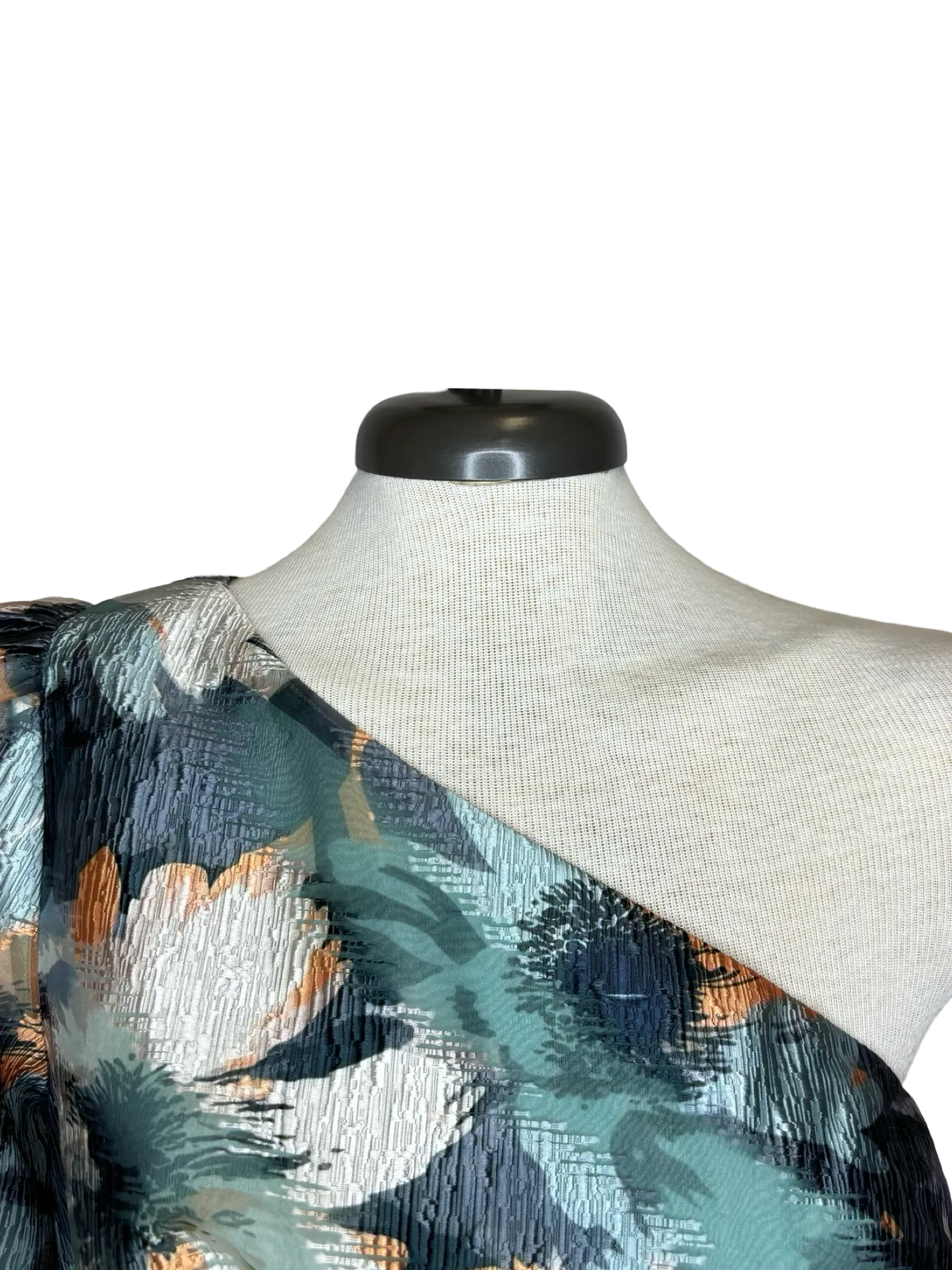 Floral Monet One Shoulder Dress