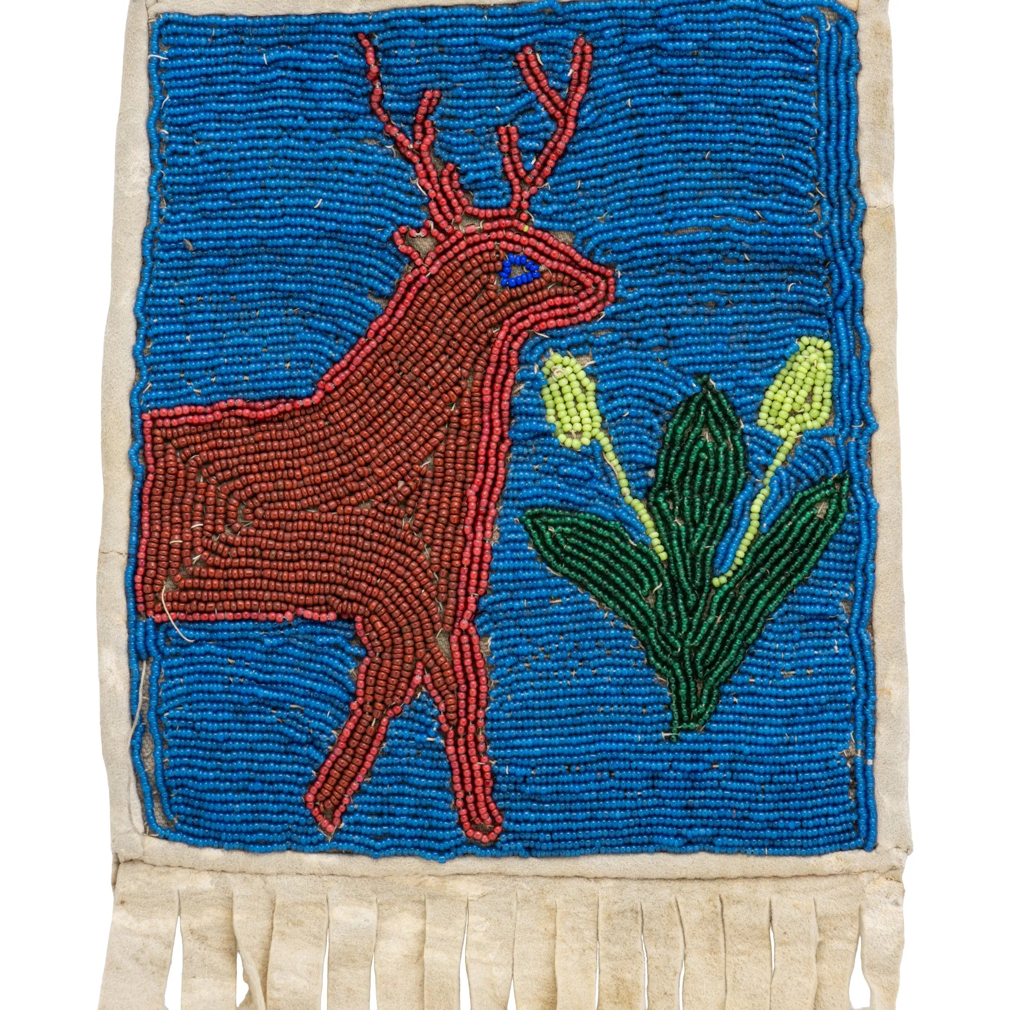 Folky Pictorial Flat Bag