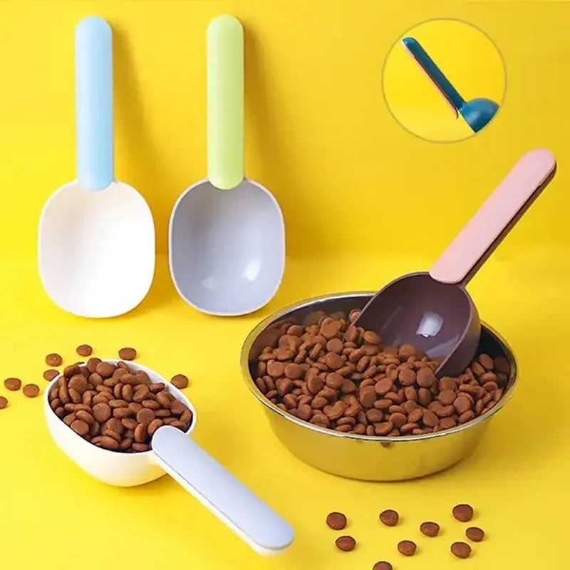 Food Scoop With Sealing Bag Clip