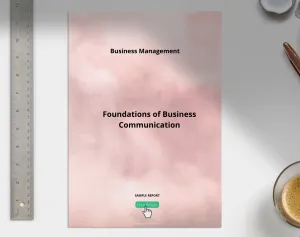 Foundations of Business Communication