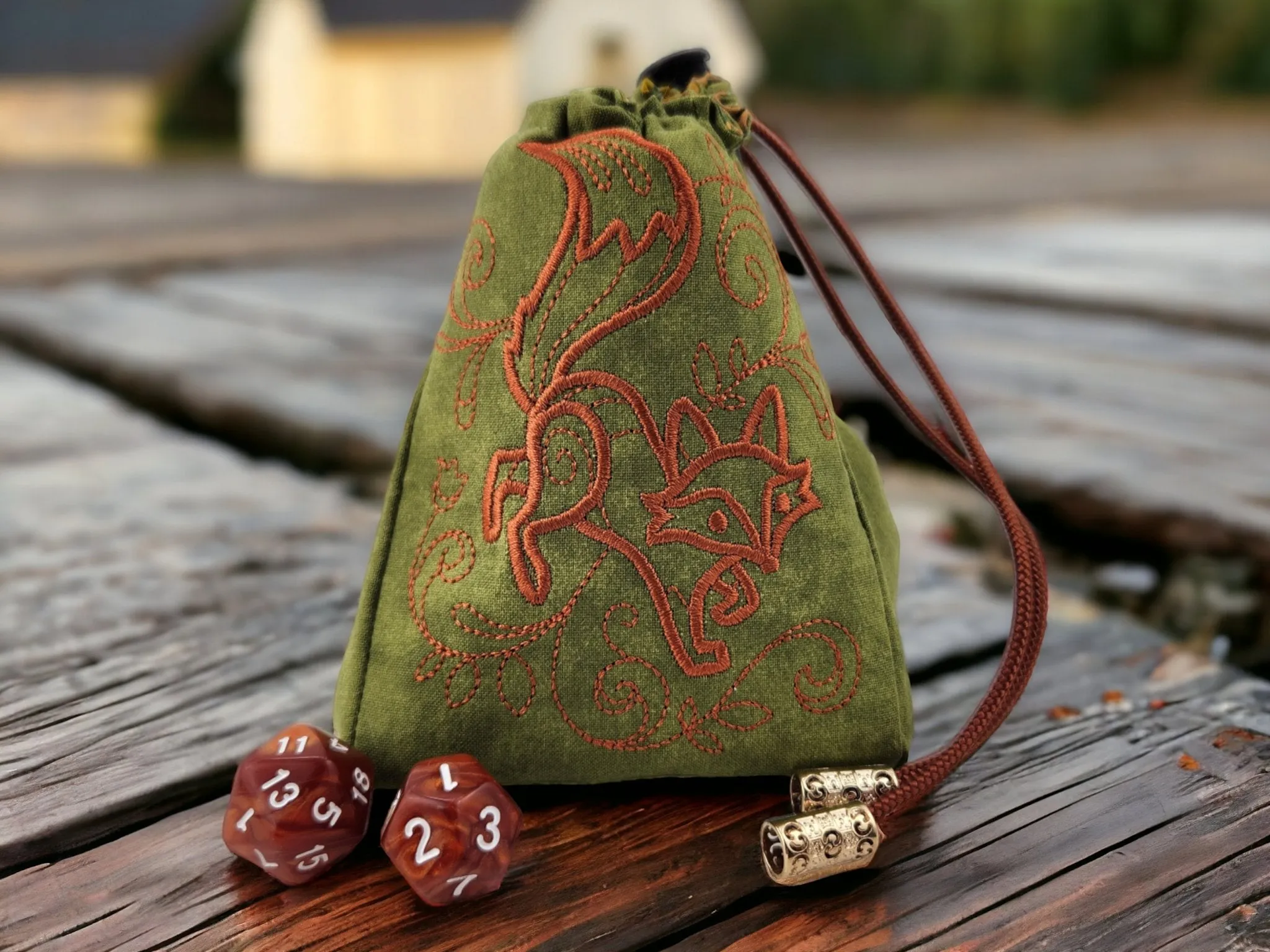 Fox Dice Bag