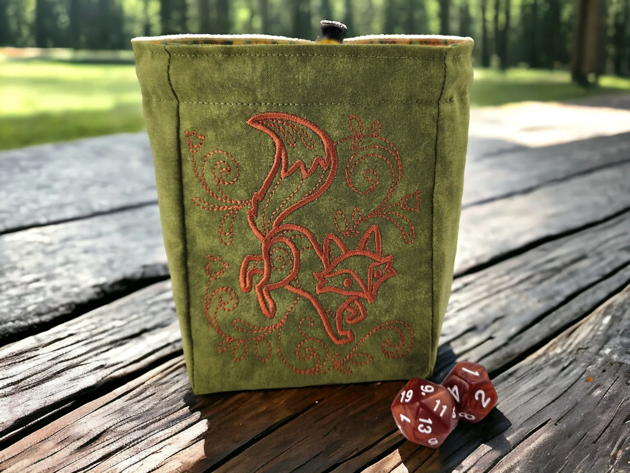 Fox Dice Bag