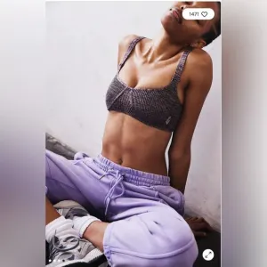 Free People Arrondi Bra in Merlot M/L
