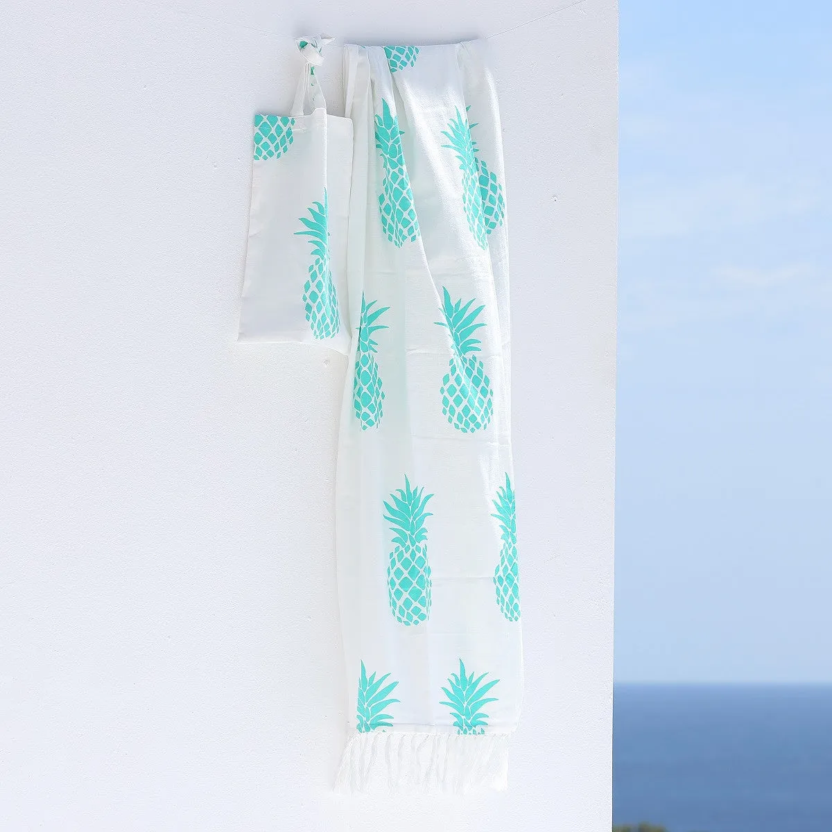 Funky Pareo for the Beach with Bag
