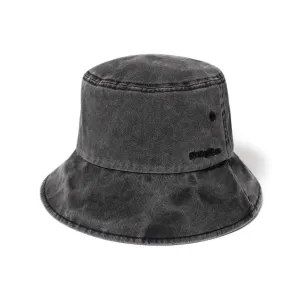 FWBUT128 - Ponyflo pigment wash fabric bucket hat