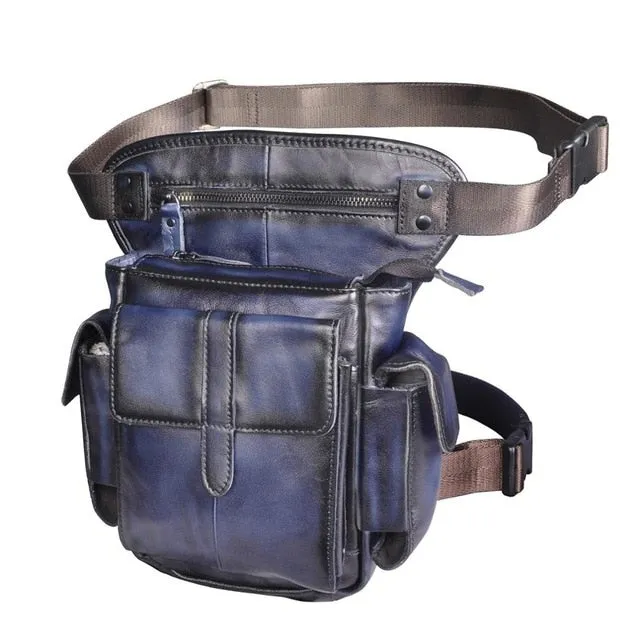 Genuine Leather  Multifunction  Drop Leg  Bag  913-5