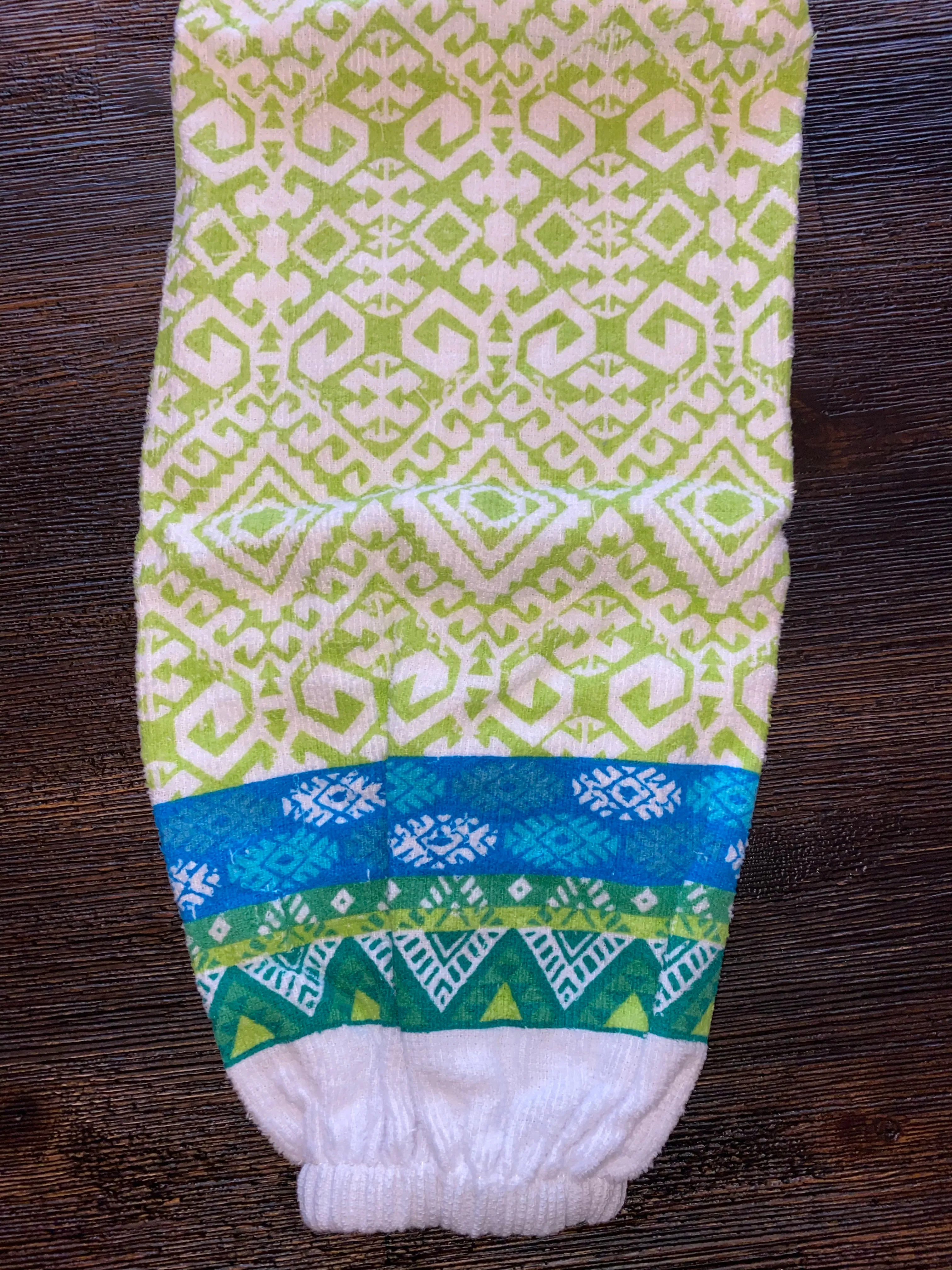Geo Lime Green Bag Buddy