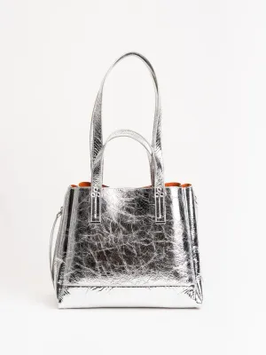 georges m bag - metallic