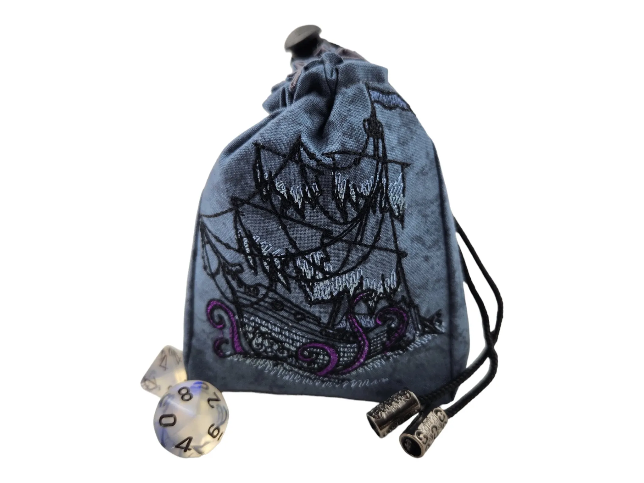 Ghost Ship Dice Bag