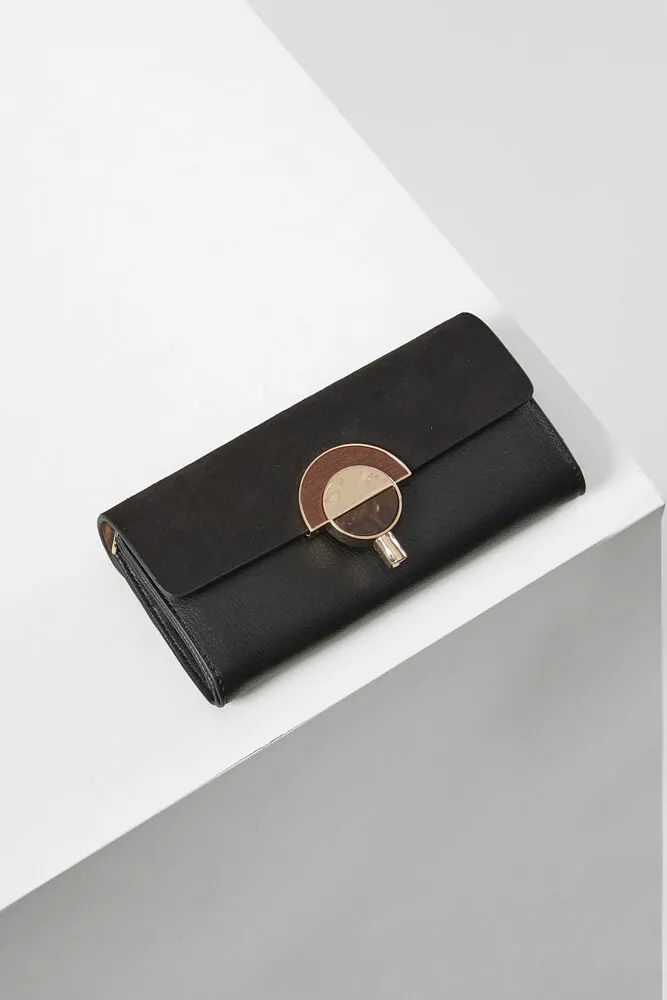 Ginny Black Large Purse/Evening Bag
