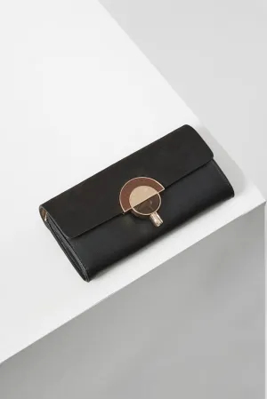Ginny Black Large Purse/Evening Bag