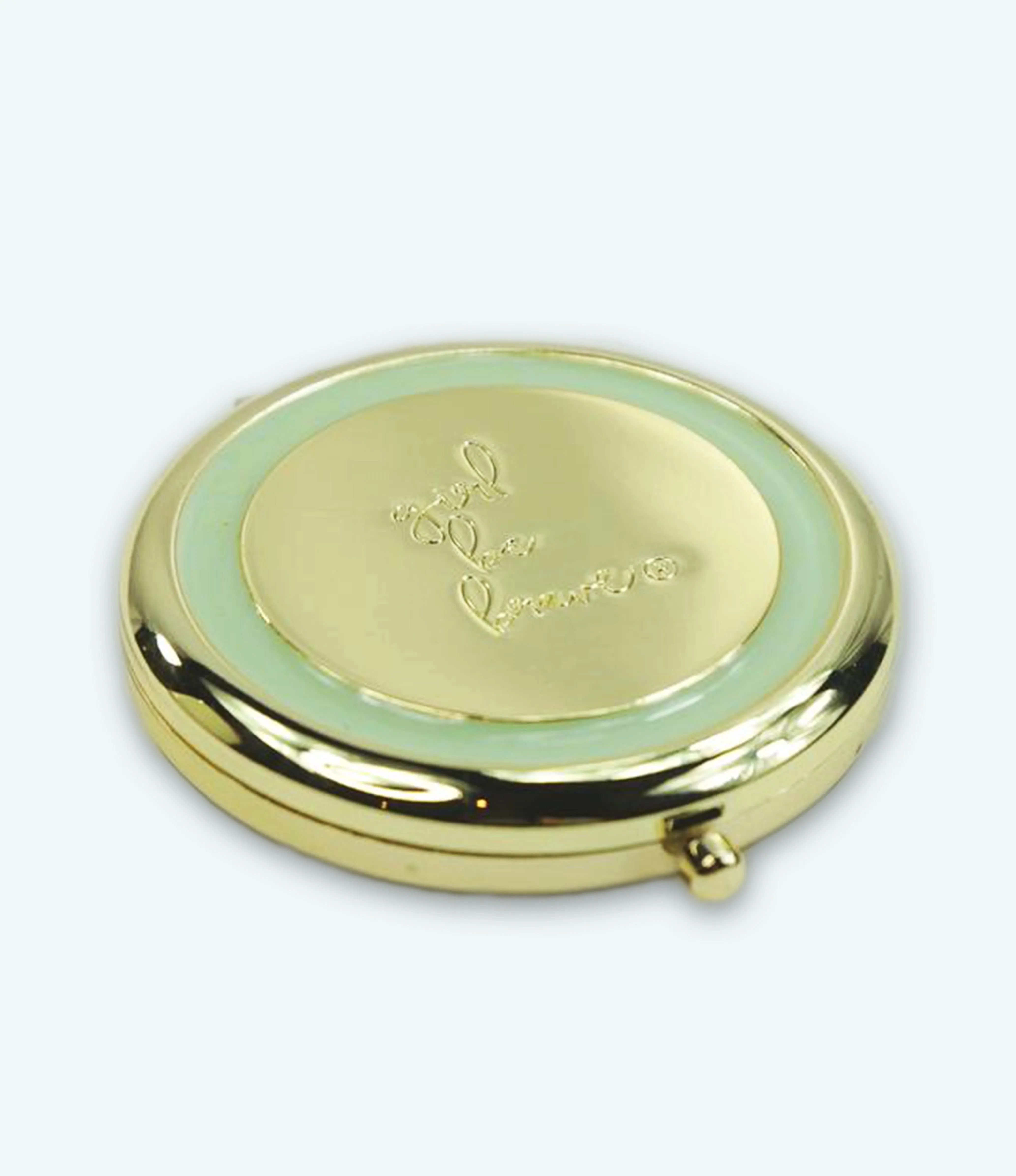 Girl Be Brave Compact Mirror