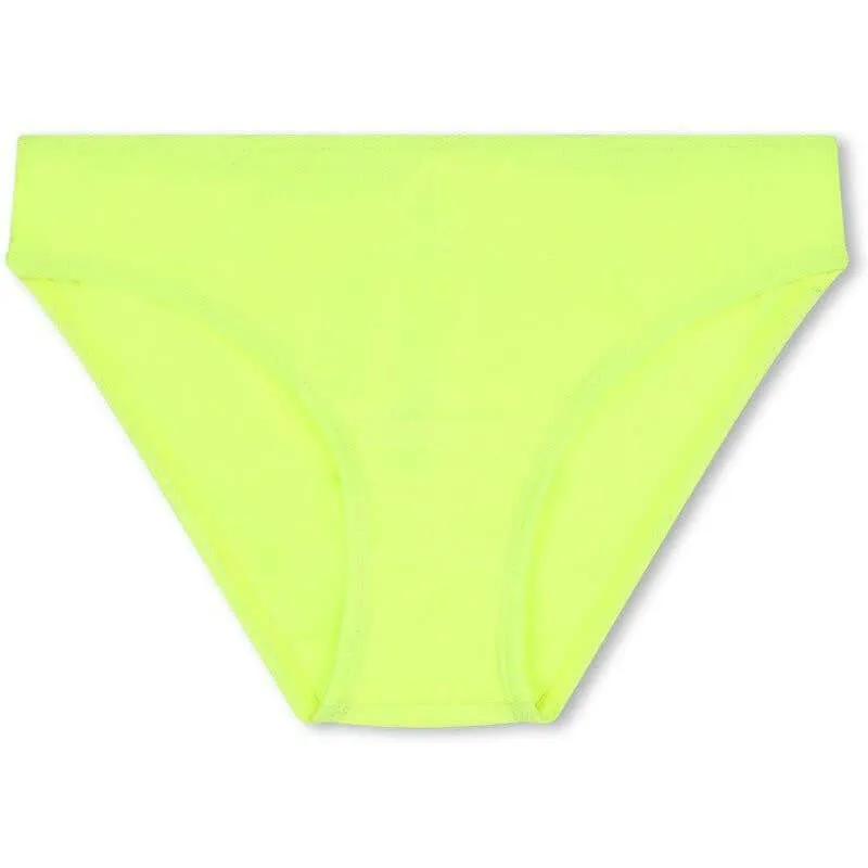 Girls Yellow Crochet Bikini