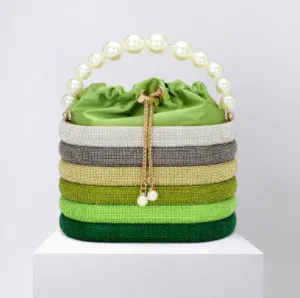 Glitter Rainbow Bucket Bag