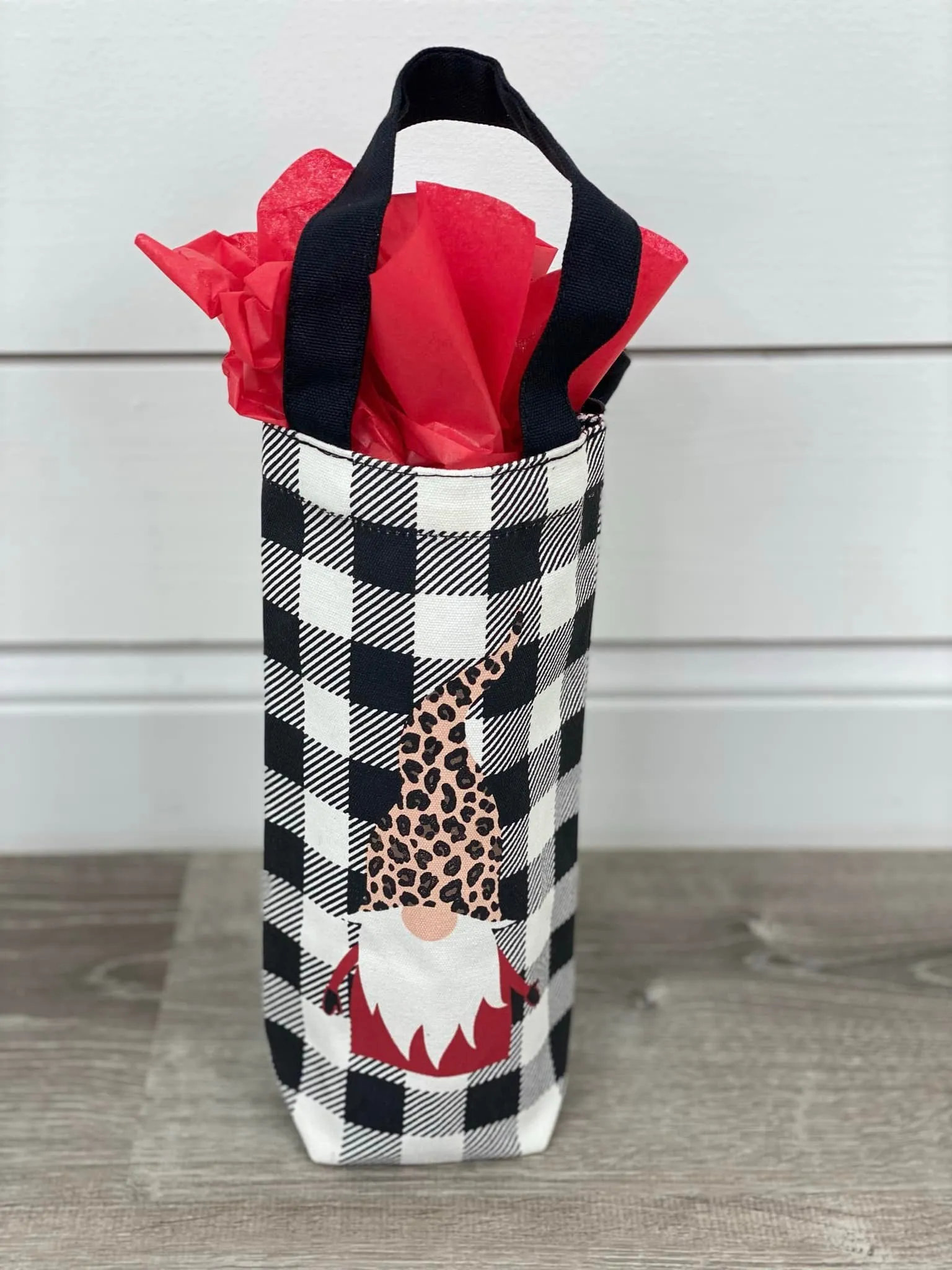 Gnome Wine Gift Bag