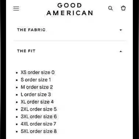 Good American Weekend Shorts Pull On Black Size 4X NWT