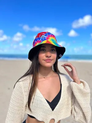 Groovy Tie Dye Bucket Hat