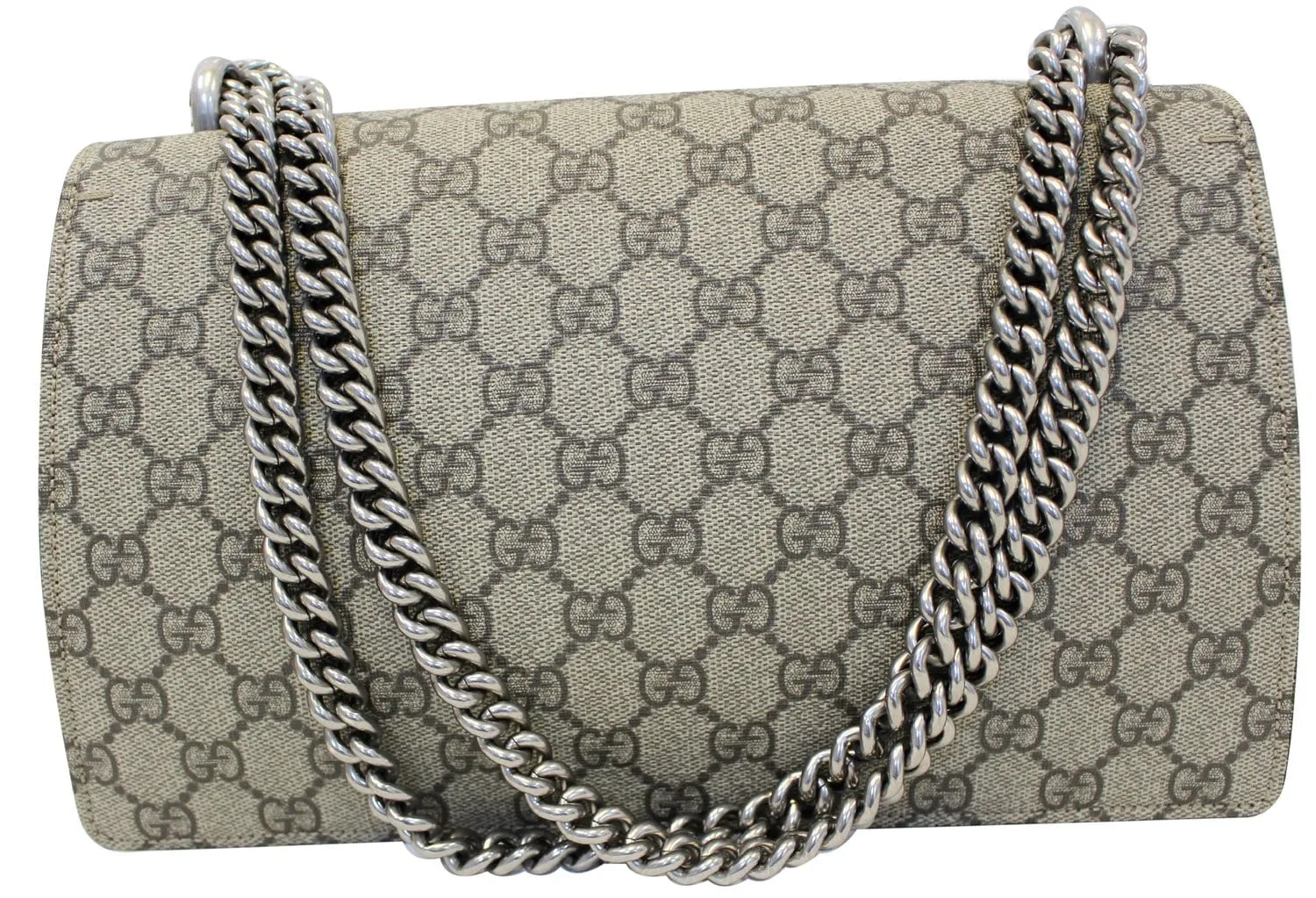 GUCCI Dionysus Small GG Supreme Canvas Shoulder Bag 400249
