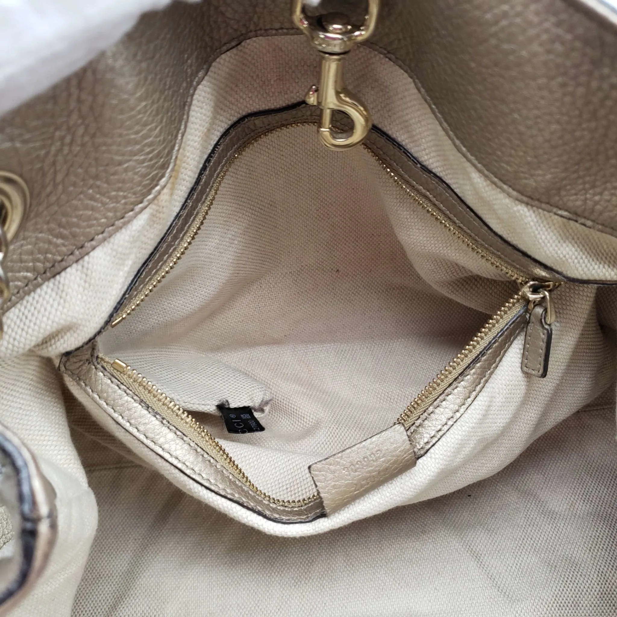 Gucci GG Soho on Chain Medium Shoulder Bag