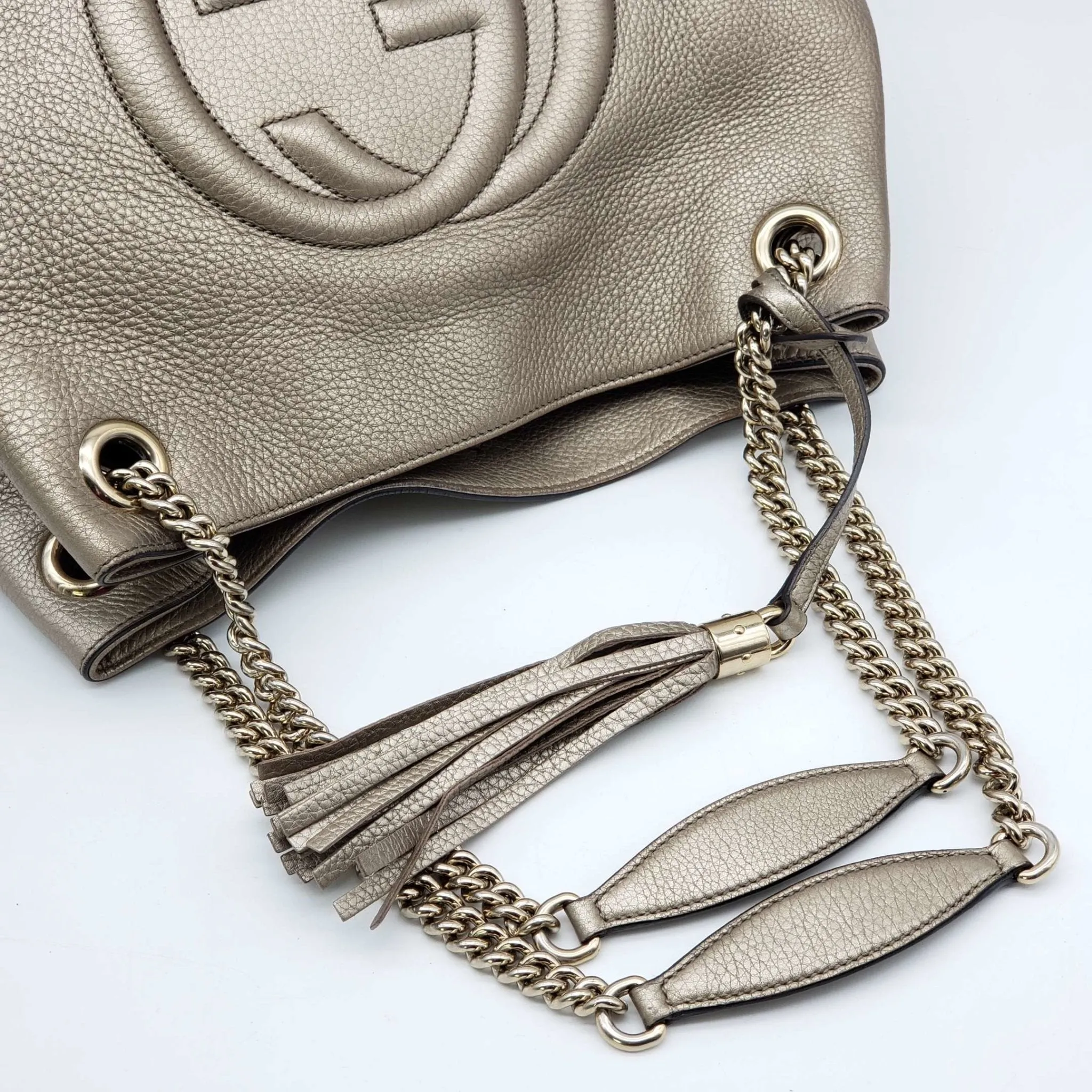 Gucci GG Soho on Chain Medium Shoulder Bag
