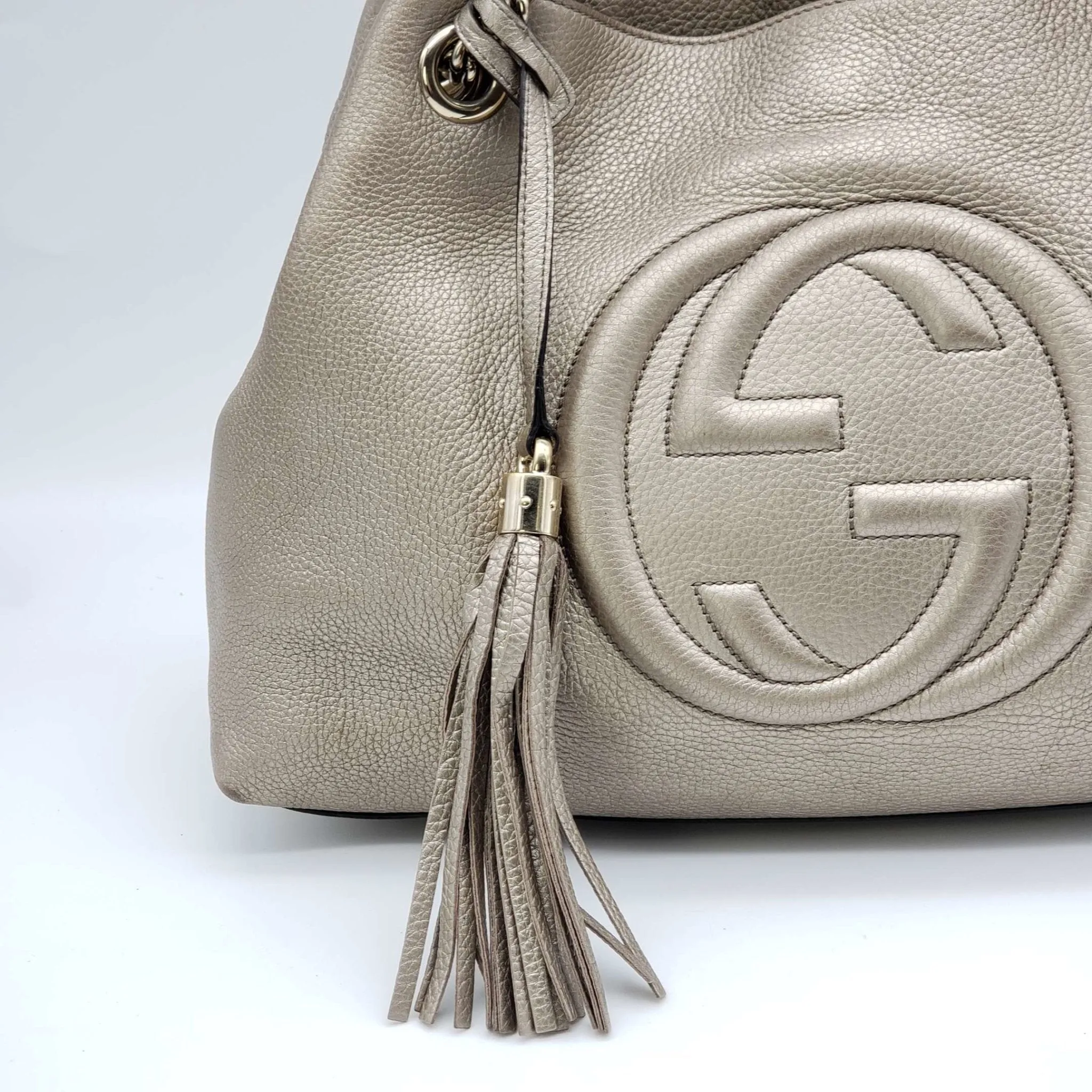 Gucci GG Soho on Chain Medium Shoulder Bag