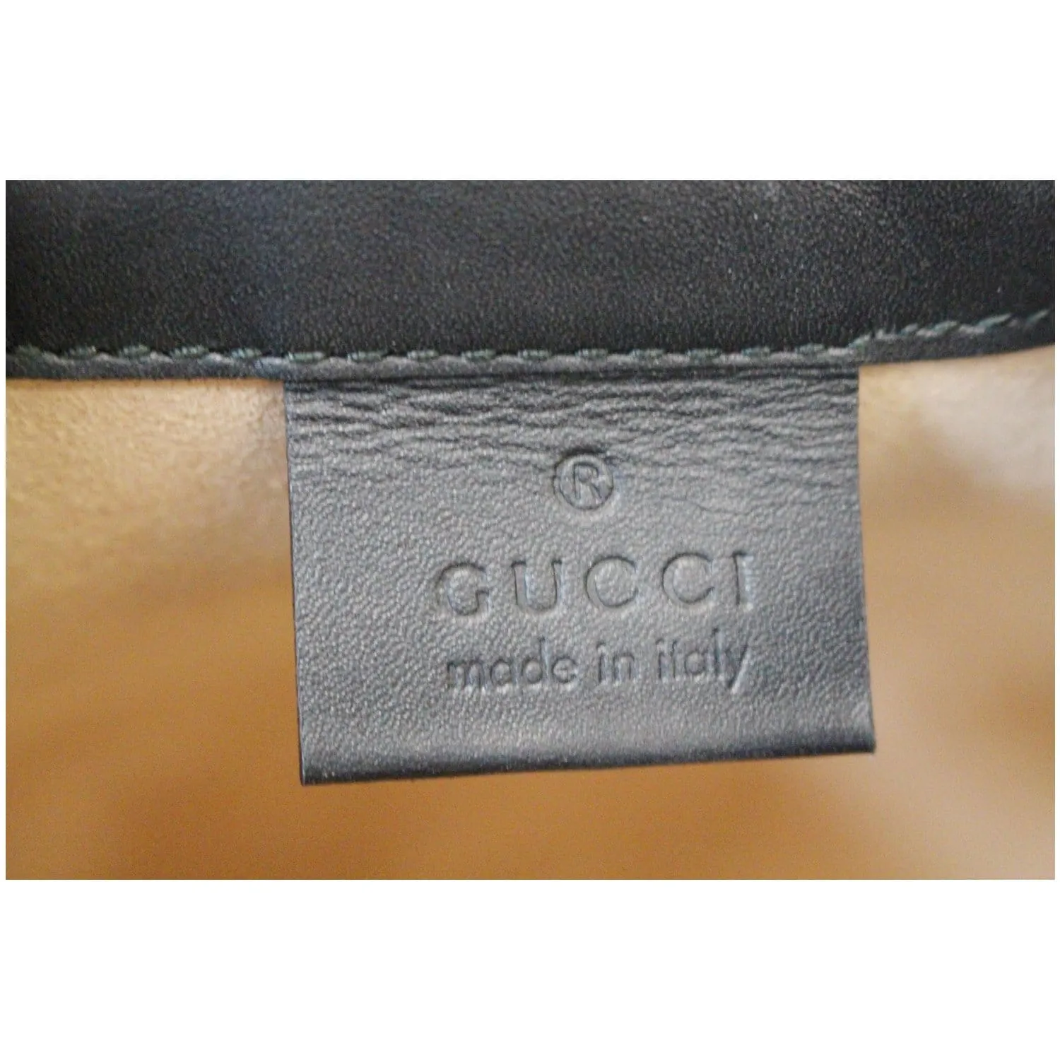 GUCCI Ophidia Mini Textured Leather Trimmed Suede Bucket Bag Black 550620 - 15% OFF