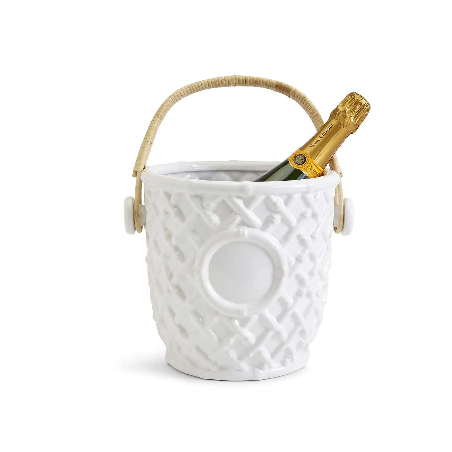 Hampton Faux Bamboo Fretwork Champagne/Wine Bucket