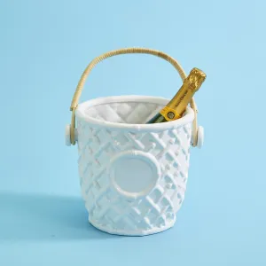 Hampton Faux Bamboo Fretwork Champagne/Wine Bucket