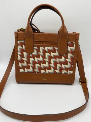 Handbag By Fossil, Size: Medium