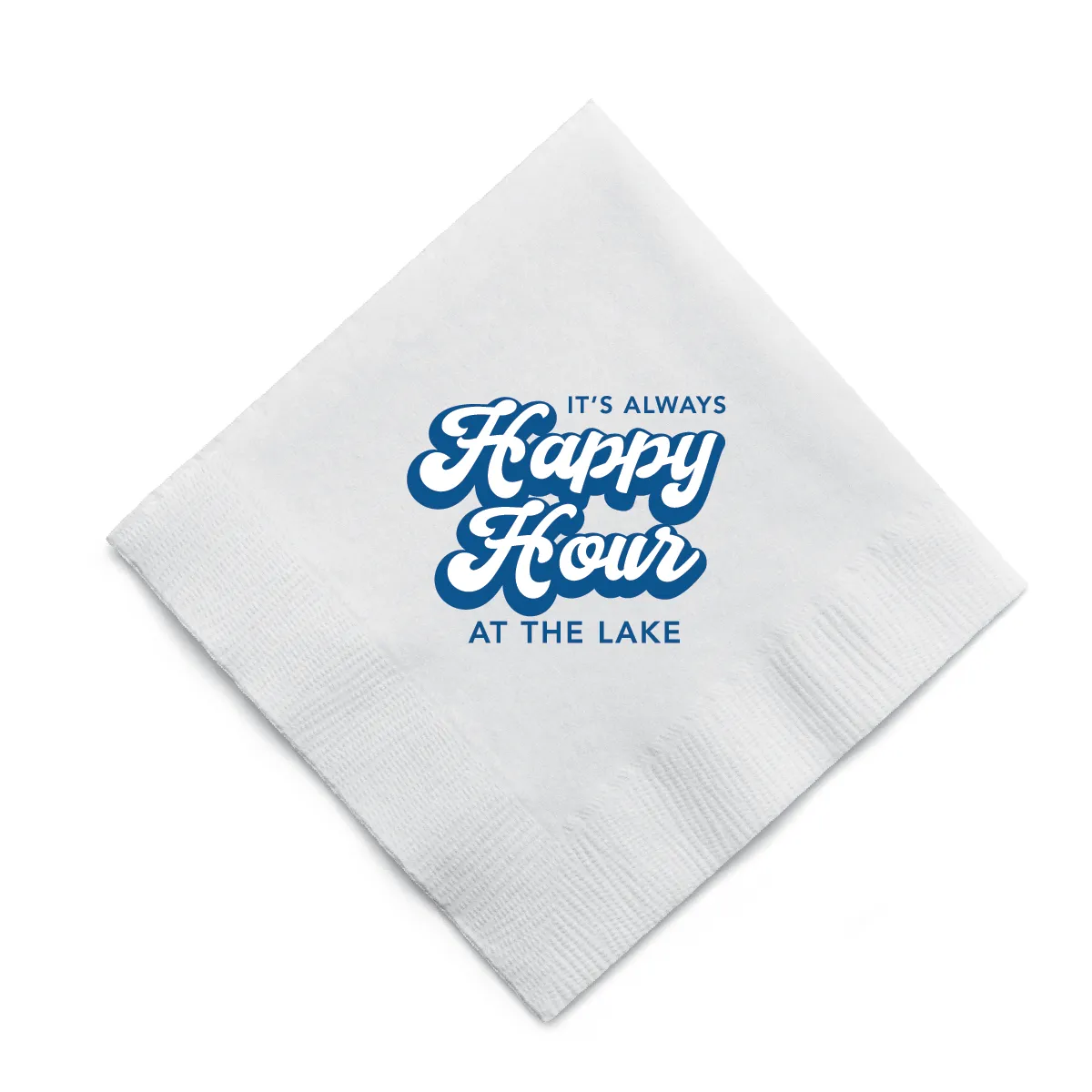 Happy Hour at the Lake Cocktail Napkins