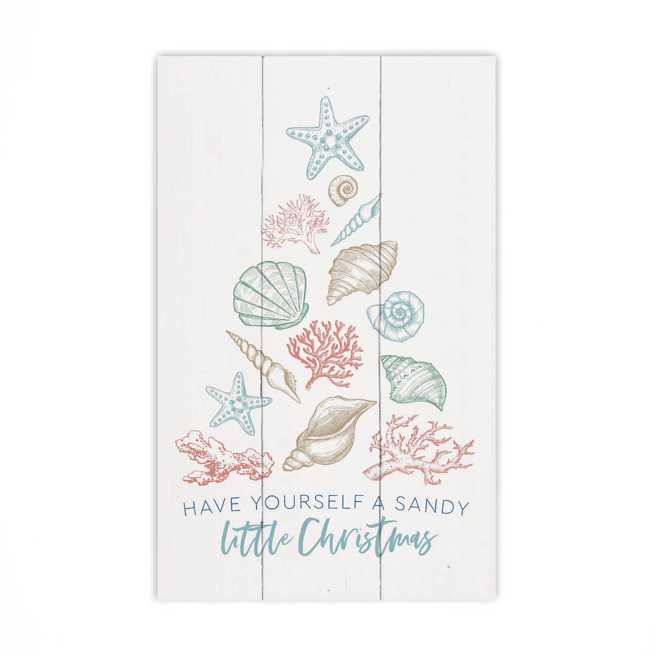 Have Yourself a Beachy Little Christmas Wall Decor