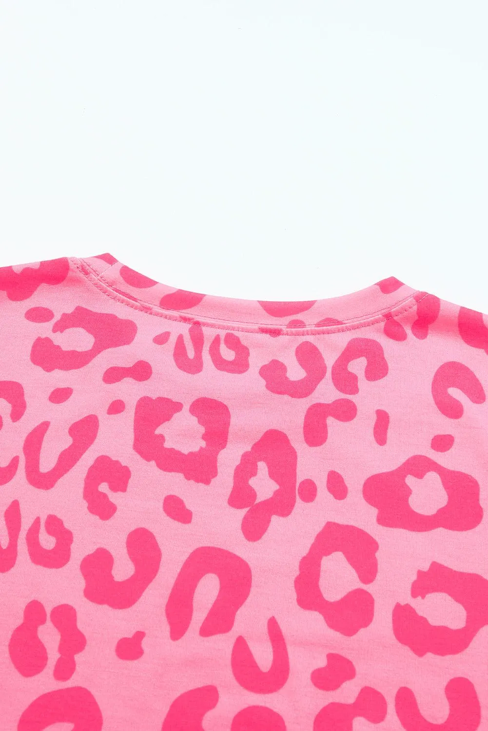 Hazel Blues® |  Leopard Round Neck Tee