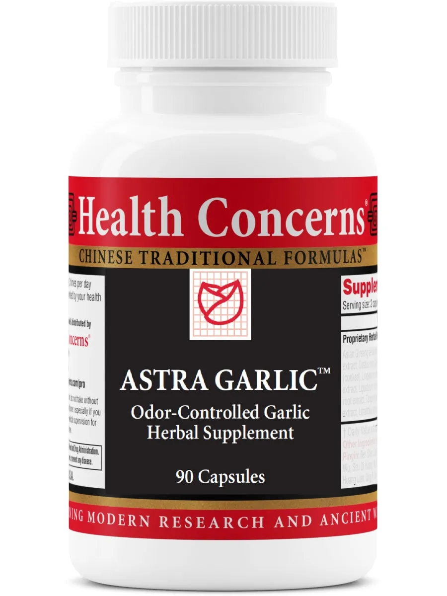 Health Concerns, Astra Garlic, 90 ct