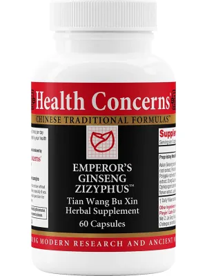 Health Concerns, Emperor's Ginseng Zizyphus, 60 ct