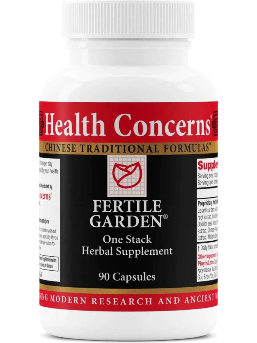 Health Concerns, Fertile Garden, 90 ct
