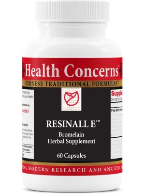Health Concerns, Resinall E Tabs, 60 ct