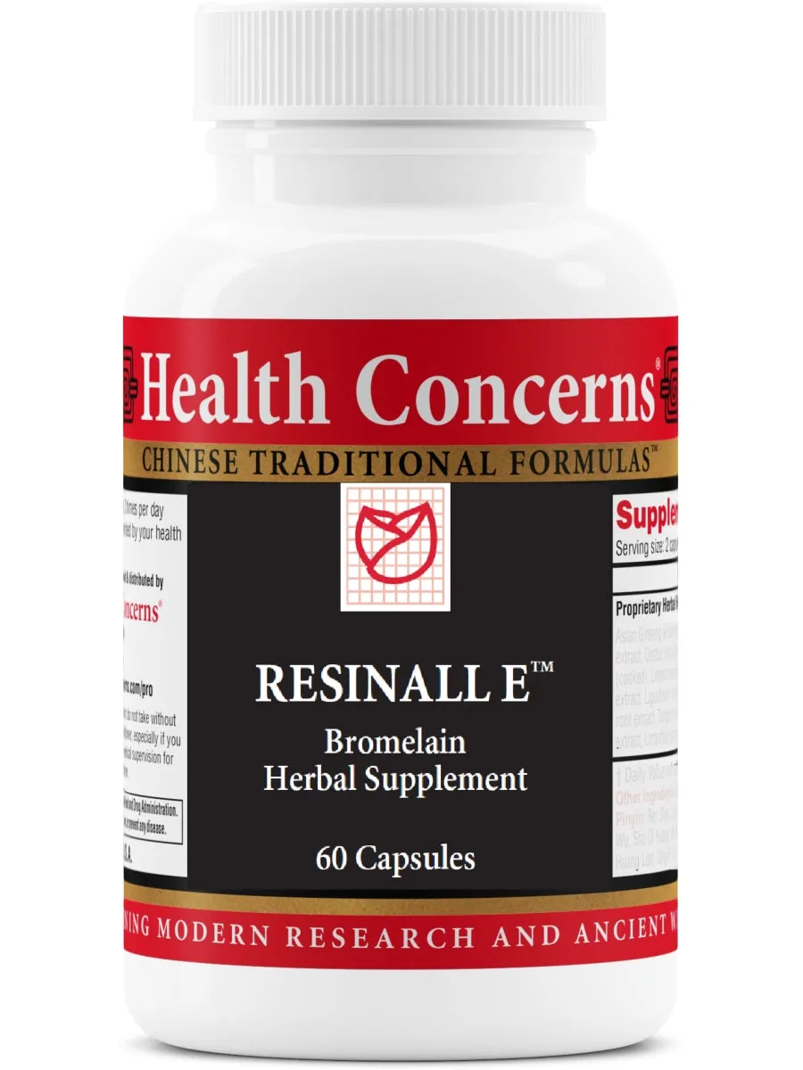 Health Concerns, Resinall E Tabs, 60 ct