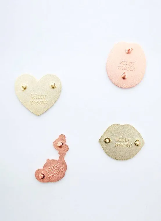 Heart of Gold, Inspirational Enamel Pin