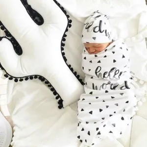 Hello World Sleeping Bag & Hat Set