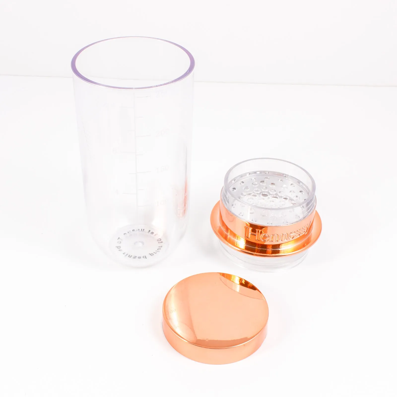 Hennessy Acrylic Pill-Style Mini Cocktail Shaker