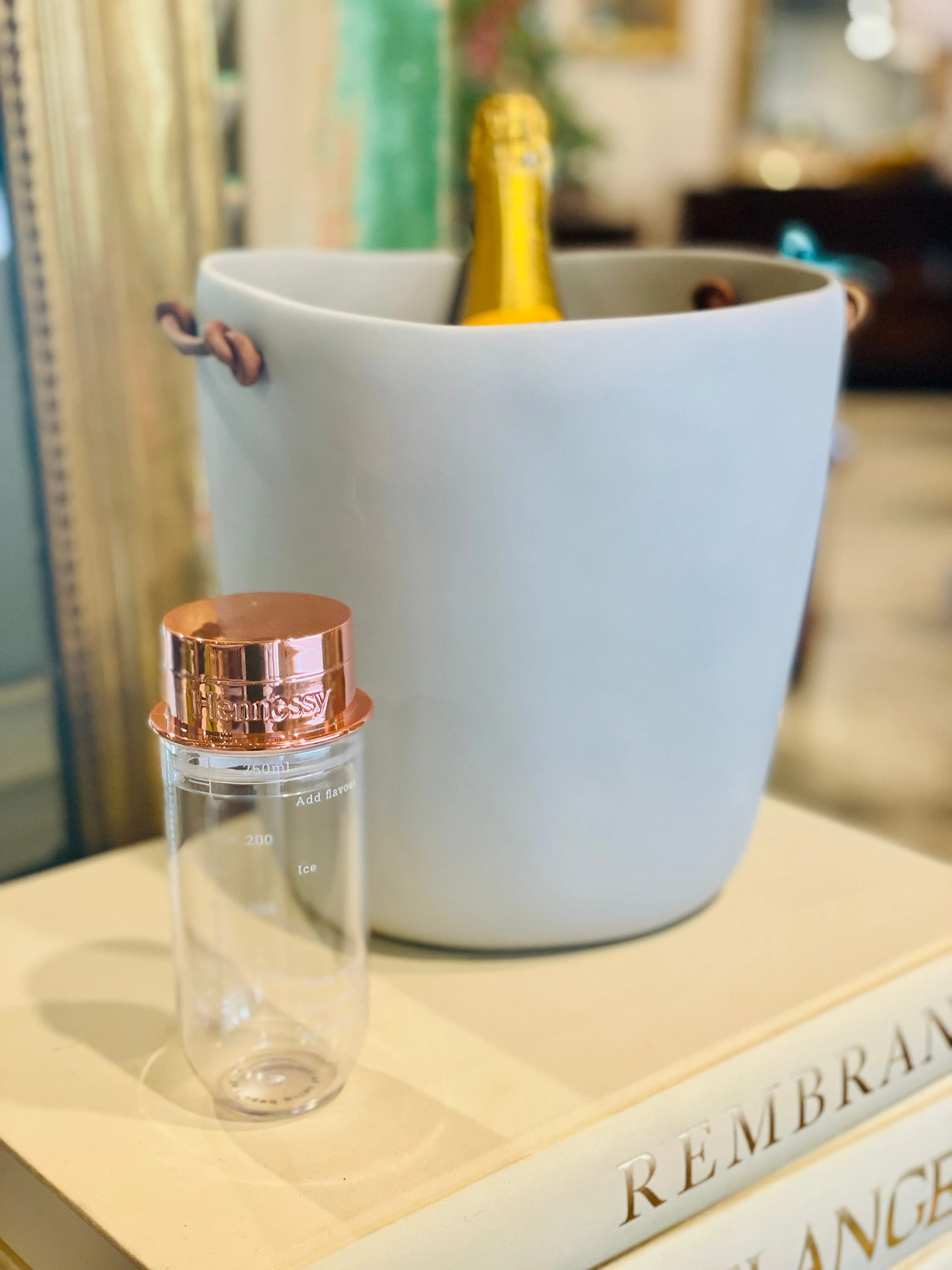 Hennessy Acrylic Pill-Style Mini Cocktail Shaker