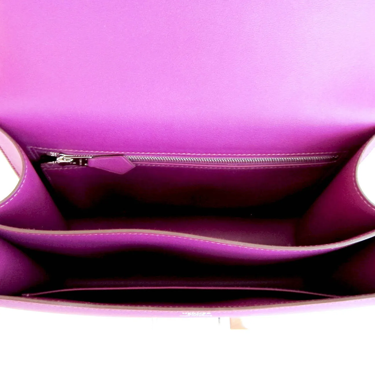 Hermes Anemone Constance MM Shoulder Palladium PHW Bag