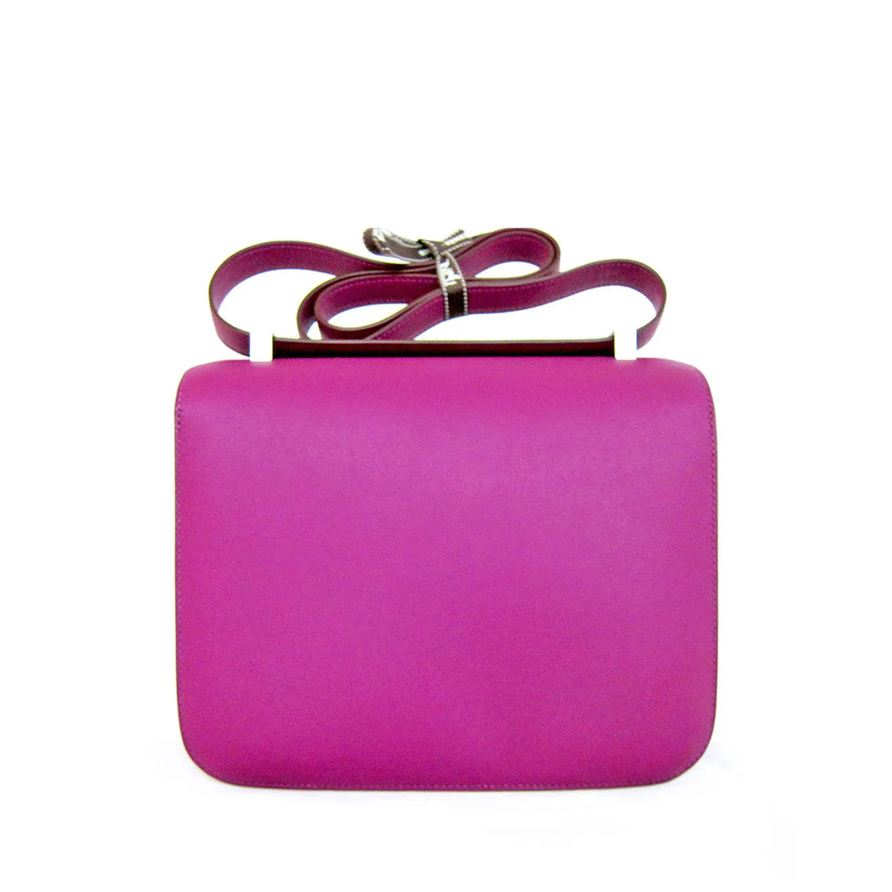 Hermes Anemone Constance MM Shoulder Palladium PHW Bag