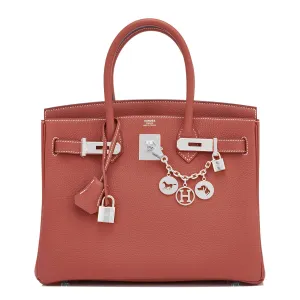 Hermes Birkin 30cm Sienne Cognac Saddle Togo U Stamp, 2022
